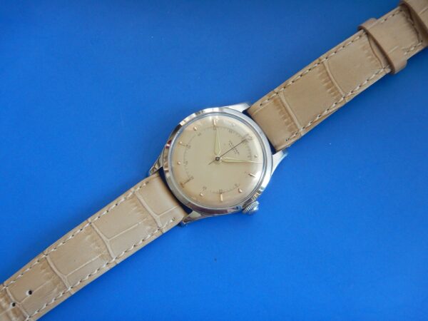 1952 SUBLIME UNIVERSAL GENÈVE ACIER MANUEL Cal 267 SPIR BREGUET COMPLETE SERVICE – Image 9