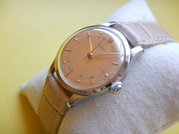 1952 SUBLIME UNIVERSAL GENÈVE ACIER MANUEL Cal 267 SPIR BREGUET COMPLETE SERVICE
