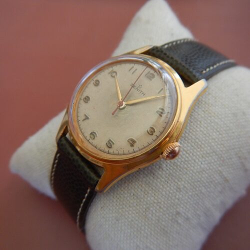 1962 ZENITH "CALATRAVA" REMONTAGE MANUEL CALIBRE 106-50-6 RÉVISÉE GARANTIE 2 ans