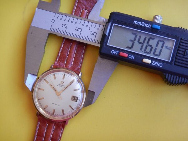 1969 1ère OMEGA DE VILLE SANS «SEAMASTER»  Cal.565 MONOBLOC RÉVISÉE GARANTIE – Image 9