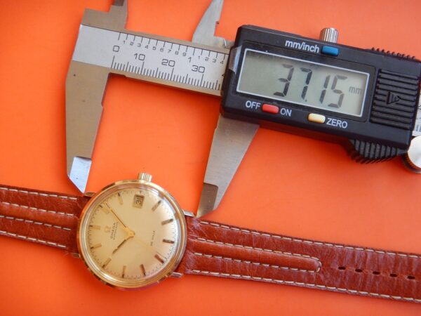 1969 1ère OMEGA DE VILLE SANS «SEAMASTER»  Cal.565 MONOBLOC RÉVISÉE GARANTIE – Image 8