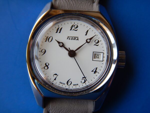RARE FLORA STOCK NEUF 70 REMONTAGE MANUEL AS 5101 CHIFFRES & AIGUILLES BREGUET – Image 4