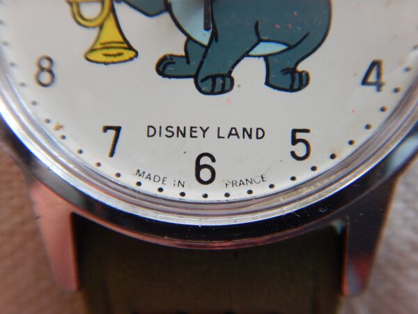 TRÈS RARE MONTRE DISNEY SCAT CAT ARISTOCHATS DÉBUT 70 REMONTAGE MANUEL TOP ÉTAT – Image 8