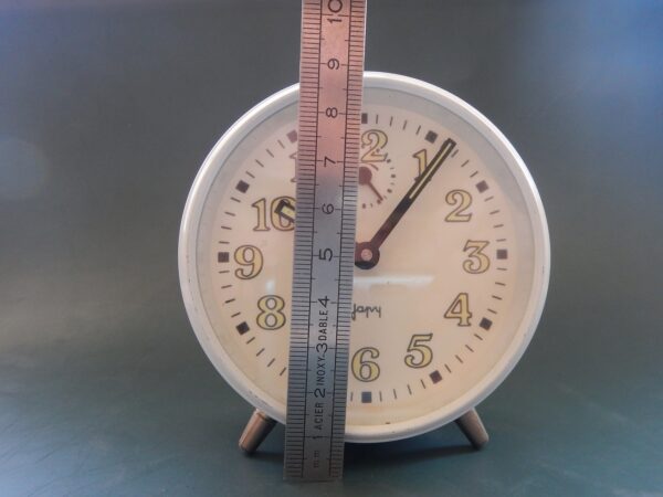 PENDULETTE REVEIL JAPY STOCK NEUF ANNÉES 70 DANS SA BOITE D'ORIGINE JAMAIS VENDU – Image 13