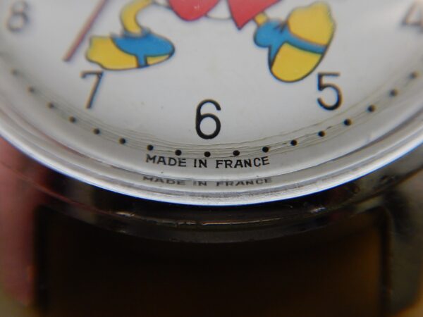 RARE MONTRE DISNEY PICSOU UNCLE SCROOGE ANNÉES 70 REMONTAGE MANUEL SUPER ÉTAT – Image 7