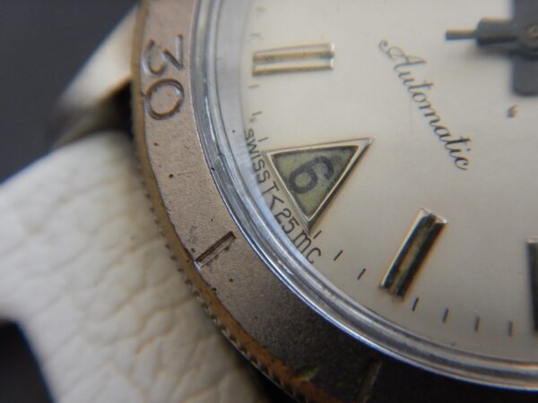 RARE PREMIÈRE ZODIAC SEA WOLF SKIN DIVER PLONGEE 200 M ACIER AUTOMATIC FIN 50' – Image 11