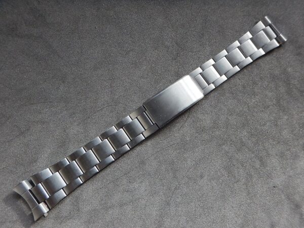 TAILLE DE 17 MM à 22 MM SOLIDE BRACELET "OYSTER" ACIER PLIÉ SUR BOUCLE DEPLIANTE