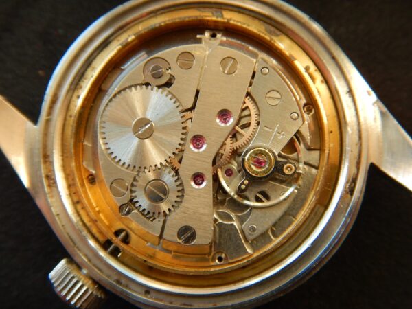 ANNÉES 70 RARE LE FORBAN SÉCURITÉ MER SKIN DIVER ACIER REMONTAGE MANUEL HS P75 – Image 16