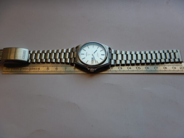 1989 SUPERBE SEIKO SILVER WAVE TOUTE ACIER BOÎTE PAPIER RÉVISÉE GARANTIE – Image 14