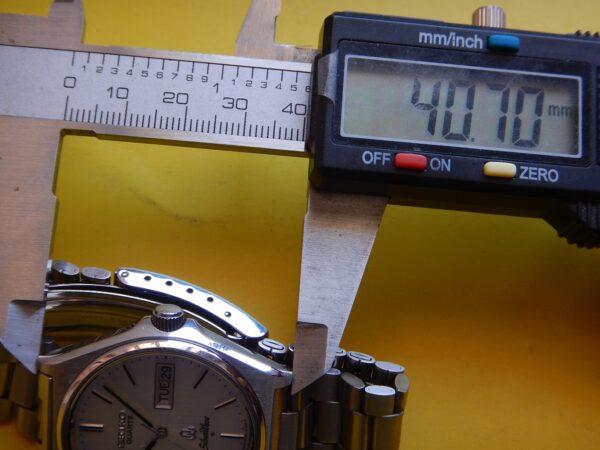1989 SUPERBE SEIKO SILVER WAVE TOUTE ACIER BOÎTE PAPIER RÉVISÉE GARANTIE – Image 16