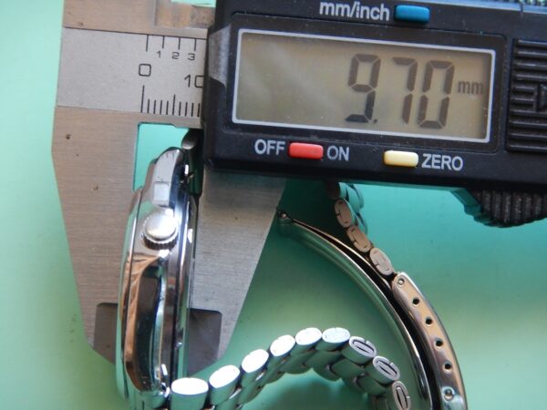 1989 SUPERBE SEIKO SILVER WAVE TOUTE ACIER BOÎTE PAPIER RÉVISÉE GARANTIE – Image 17