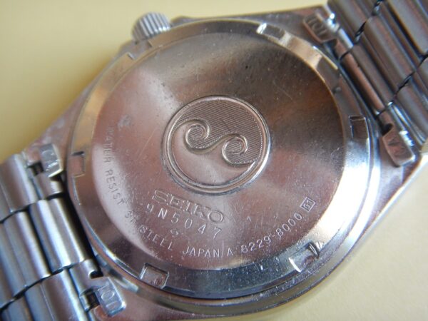 1989 SUPERBE SEIKO SILVER WAVE TOUTE ACIER BOÎTE PAPIER RÉVISÉE GARANTIE – Image 4