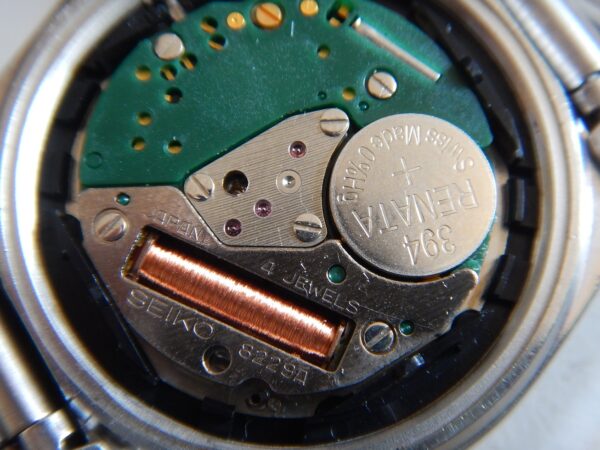 1989 SUPERBE SEIKO SILVER WAVE TOUTE ACIER BOÎTE PAPIER RÉVISÉE GARANTIE – Image 5