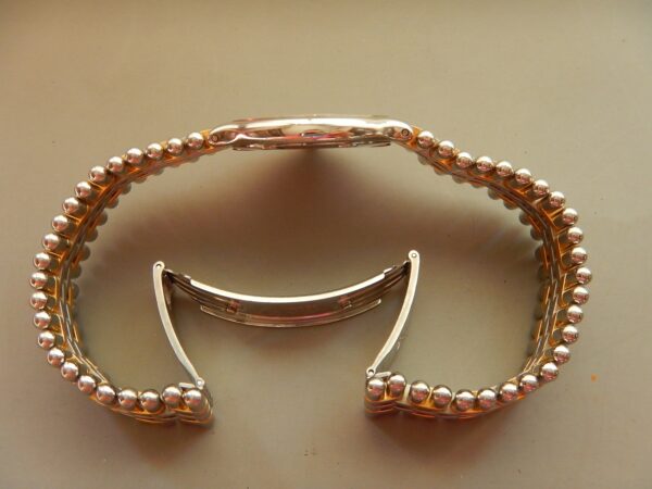LUXUEUSE CARTIER MUST 21 BICOLORE BOUCLE DEPLOYANTE SUPERBE ÉTAT GÉNÉRAL ANNÉES 90 – Image 13