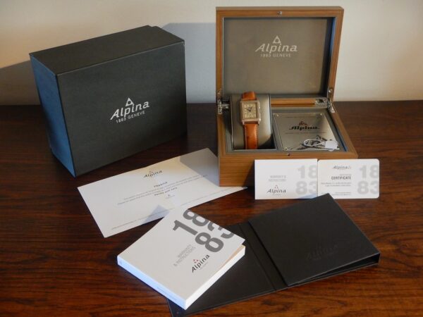 2024 ALPINA HERITAGE ARGENT CALIBRE 490 SÉRIE TRÈS LIMITÉE 9/14 Ex CADRAN 2 TONS – Image 2