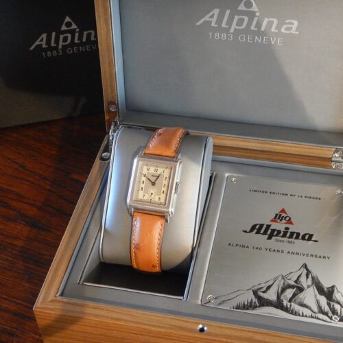 2024 ALPINA HERITAGE ARGENT CALIBRE 490 SÉRIE TRÈS LIMITÉE 9/14 Ex CADRAN 2 TONS