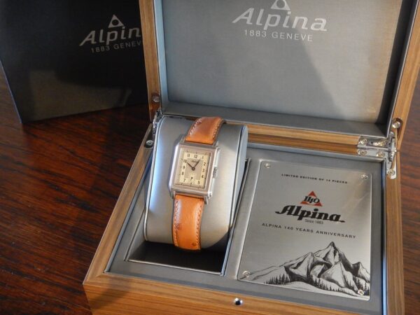 2024 ALPINA HERITAGE ARGENT CALIBRE 490 SÉRIE TRÈS LIMITÉE 9/14 Ex CADRAN 2 TONS