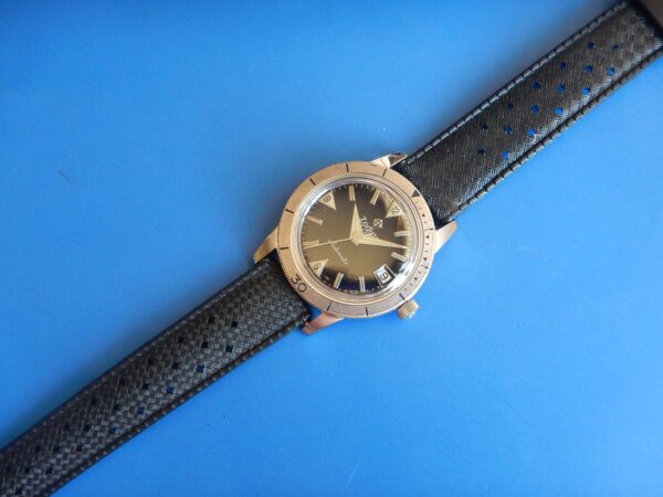 ZODIAC SEA WOLF SKIN DIVER PLONGEE 200 M ACIER AUTOMATIC FIN 50 REVISÉE GARANTIE – Image 8