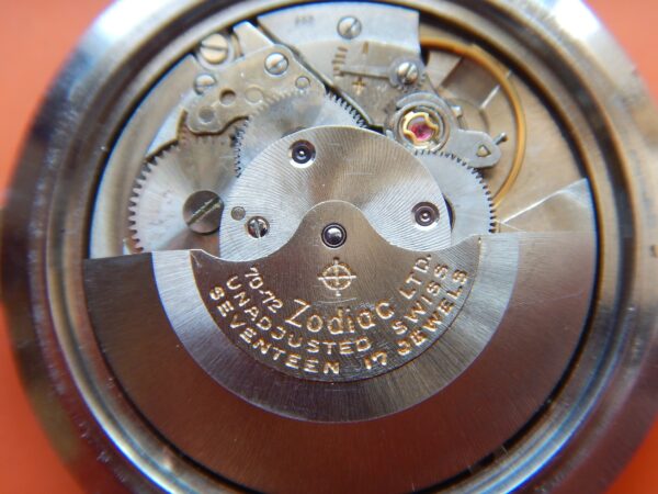 ZODIAC SEA WOLF SKIN DIVER PLONGEE 200 M ACIER AUTOMATIC FIN 50 REVISÉE GARANTIE – Image 12