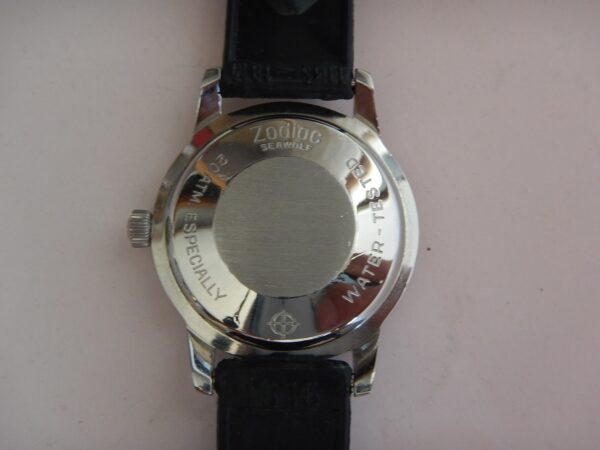 ZODIAC SEA WOLF SKIN DIVER PLONGEE 200 M ACIER AUTOMATIC FIN 50 REVISÉE GARANTIE – Image 13