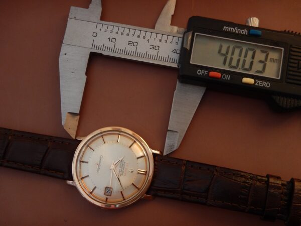 1966 CHRONOMETRE OMEGA CONSTELLATION CADRAN PIE PAN AUTOMATIQUE OR ROSE & ACIER – Image 20