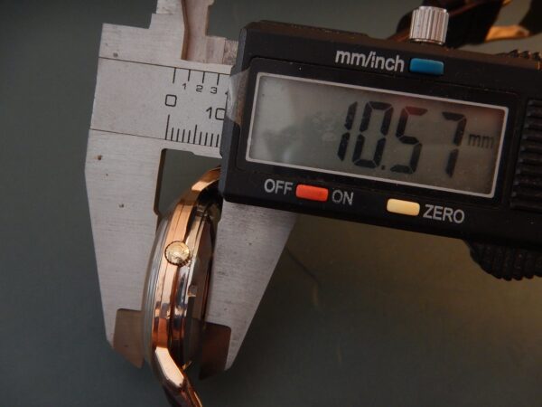 1966 CHRONOMETRE OMEGA CONSTELLATION CADRAN PIE PAN AUTOMATIQUE OR ROSE & ACIER – Image 21