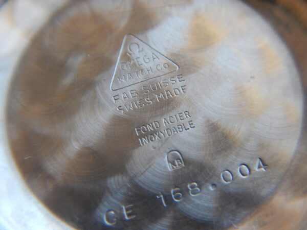 1966 CHRONOMETRE OMEGA CONSTELLATION CADRAN PIE PAN AUTOMATIQUE OR ROSE & ACIER – Image 12
