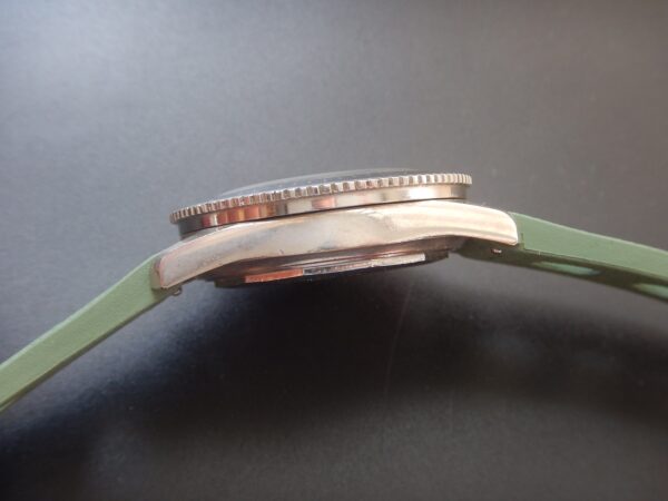 NIVADA SKIN DIVER PLONGÉE SUPERBE ÉTAT LUNETTE ACIER AUTO DAY/DATE CAL. AS 2066 – Image 16