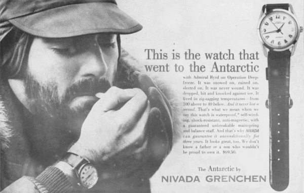 NIVADA SKIN DIVER PLONGÉE SUPERBE ÉTAT LUNETTE ACIER AUTO DAY/DATE CAL. AS 2066 – Image 6
