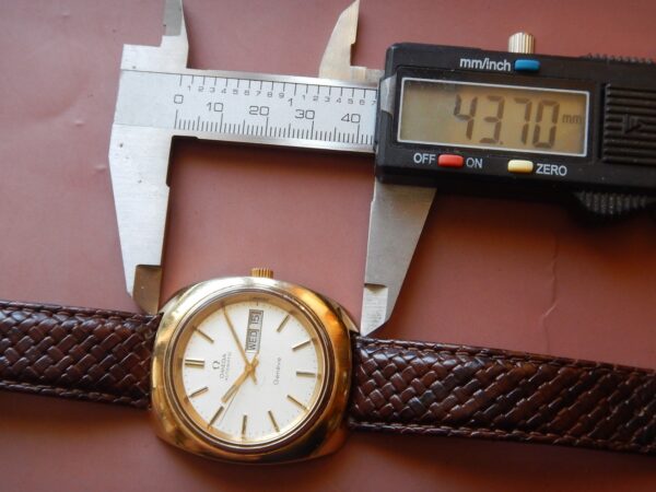 1972 RARE OMEGA GENÈVE AUTOMATIC Cal. 1022 DAY DATE DANS SA BOÎTE SERVICE OK – Image 13