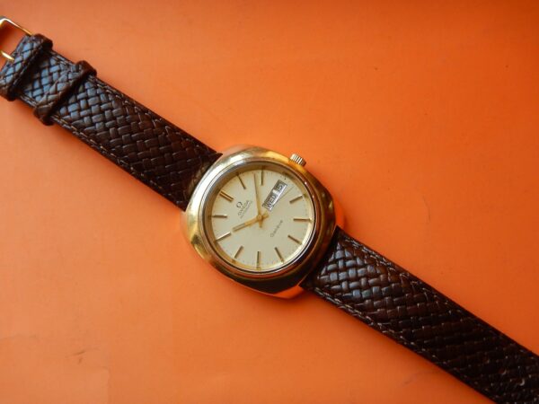 1972 RARE OMEGA GENÈVE AUTOMATIC Cal. 1022 DAY DATE DANS SA BOÎTE SERVICE OK – Image 10