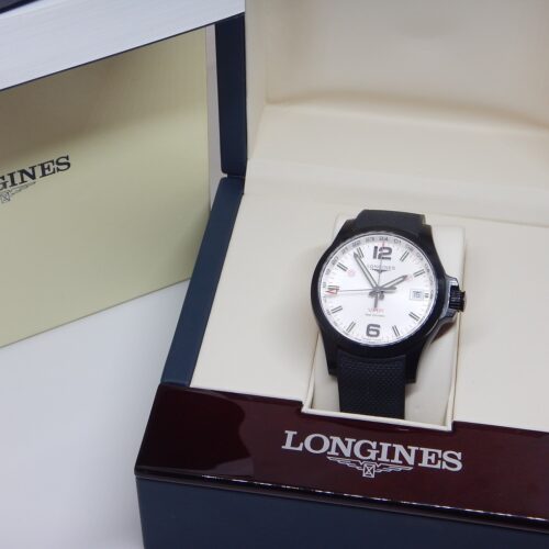 2023 LONGINES CONQUEST 2 FUSEAUX GMT PERPETUAL CALENDAR BLACK PVD COMME NEUVE