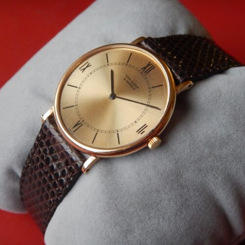 VAN CLEEF ARPELS ALTIPLANO BY PIAGET OR 18K EXTRA-PLATE cal. 9P2 GARANTIE 2 ans