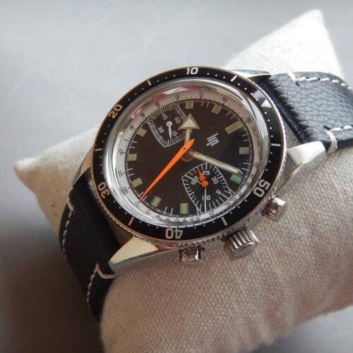 70' RARE CHRONO LIP Ø 39mm SKIN DIVER PLONGÉE ÉTAT NEUF REVISÉ GARANTIE 36 mois