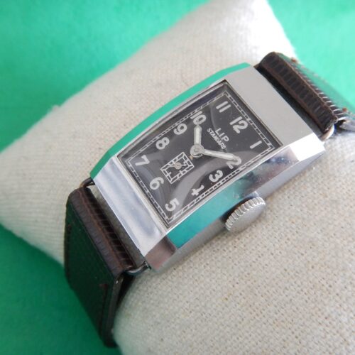 UNE DES PREMIÈRES LIP T18 ACIER STAYBRITE 1930 ART DÉCO RÉVISÉE GARANTIE