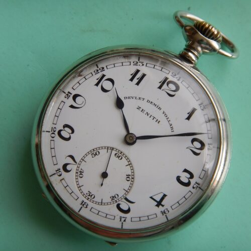 1952 ZENITH CHEMINOT CHEMINS DE FER TURC DEVLET DEMIR YOLLARI GRAND PRIX PARIS