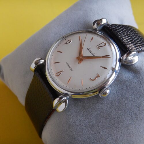 1950' EXUBÉRANTE EXACTA N.O.S. STOCK NEUF LARGES CORNES DÉBORDANTES JUDEX 50