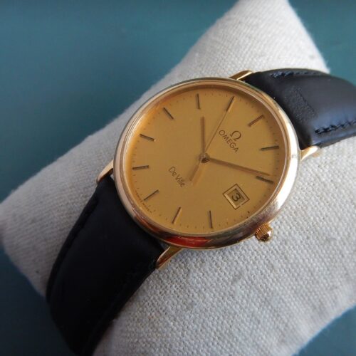 1984 SUBLIME OMEGA DE VILLE EXTRAPLATE Cal. 1430 DANS SA BOÎTE Révisée et Garantie
