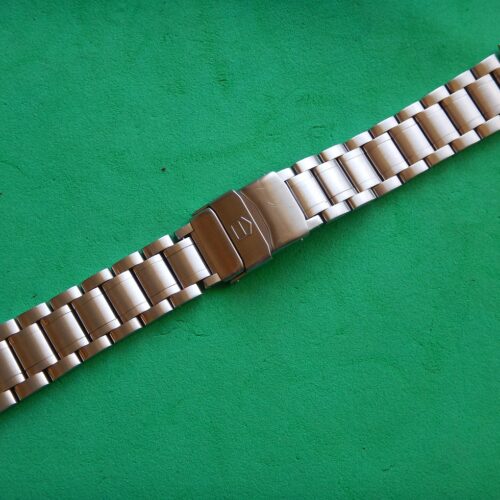 19 MM BRACELET TAG HEUER ACIER BROSSÉ ANNÉES 2000 END LINK COURBES