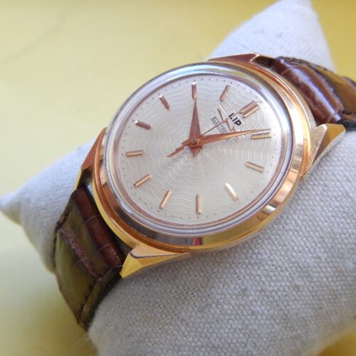 1958 TRÈS RARE LIP COSMIC R27 DU GÉNÉRAL DE GAULLE OR 18K HERMES BOX GARANTIE