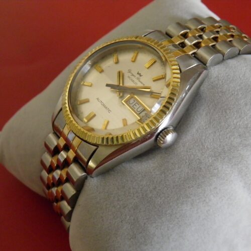 70'/80' YONGER & BRESSON AUTOMATIC FE 4612 DAY DATE TYPE OYSTER/JUBILEE TOP ÉTAT