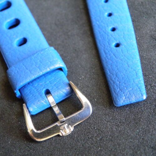 N.O.S. BUCKLE BOUCLE TISSOT ACIER + 16 MM AUTHENTIQUE TROPIC SPORT RALLYE BLEU