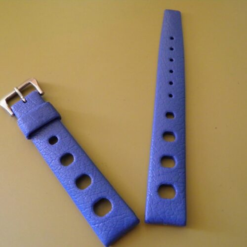 16 MM AUTHENTIQUE TROPIC SPORT BLEU IDÉAL COMPRESSOR DIVER RALLYE RACING STRAP