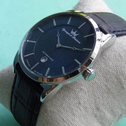 2010' Ø43 mm YONGER & BRESSON VICTOR HUGO AUTOMATIC ACIER DANS SA BOÎTE TOP ÉTAT