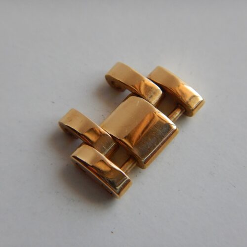 13 MM LINK MAILLON OR 18K AVEC SA VIS POUR CARTIER TANK AMERICAINE LADY REF 1710