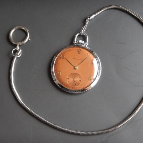 FIN 60 MONTRE POCHE GOUSSET ROYCE AVEC SA CHAINE REVISÉE GARANTIE 2ANS cal FELSA
