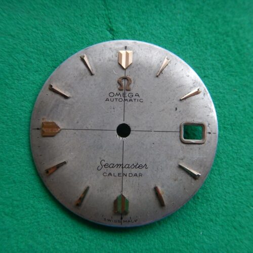 SUBLIME CADRAN DIAL OMEGA SEAMASTER CALENDAR CROSSHAIR 27,6 mm CALIBRE 503 504